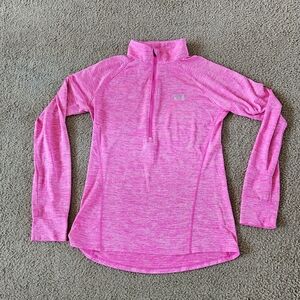 Under Armour Women's Vibrant Pink Long Sleeve Tee